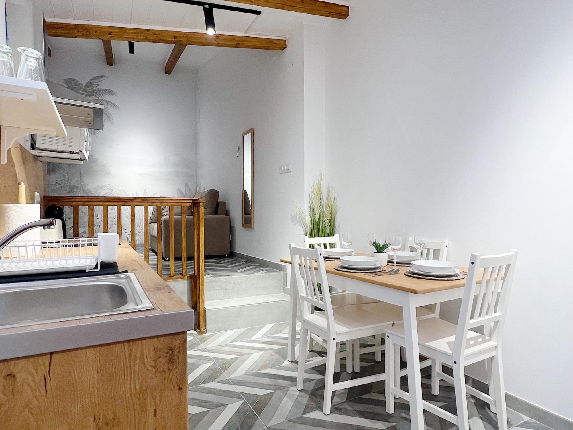 Encantador Apartamento Vigas De Madera Valencia Buitenkant foto