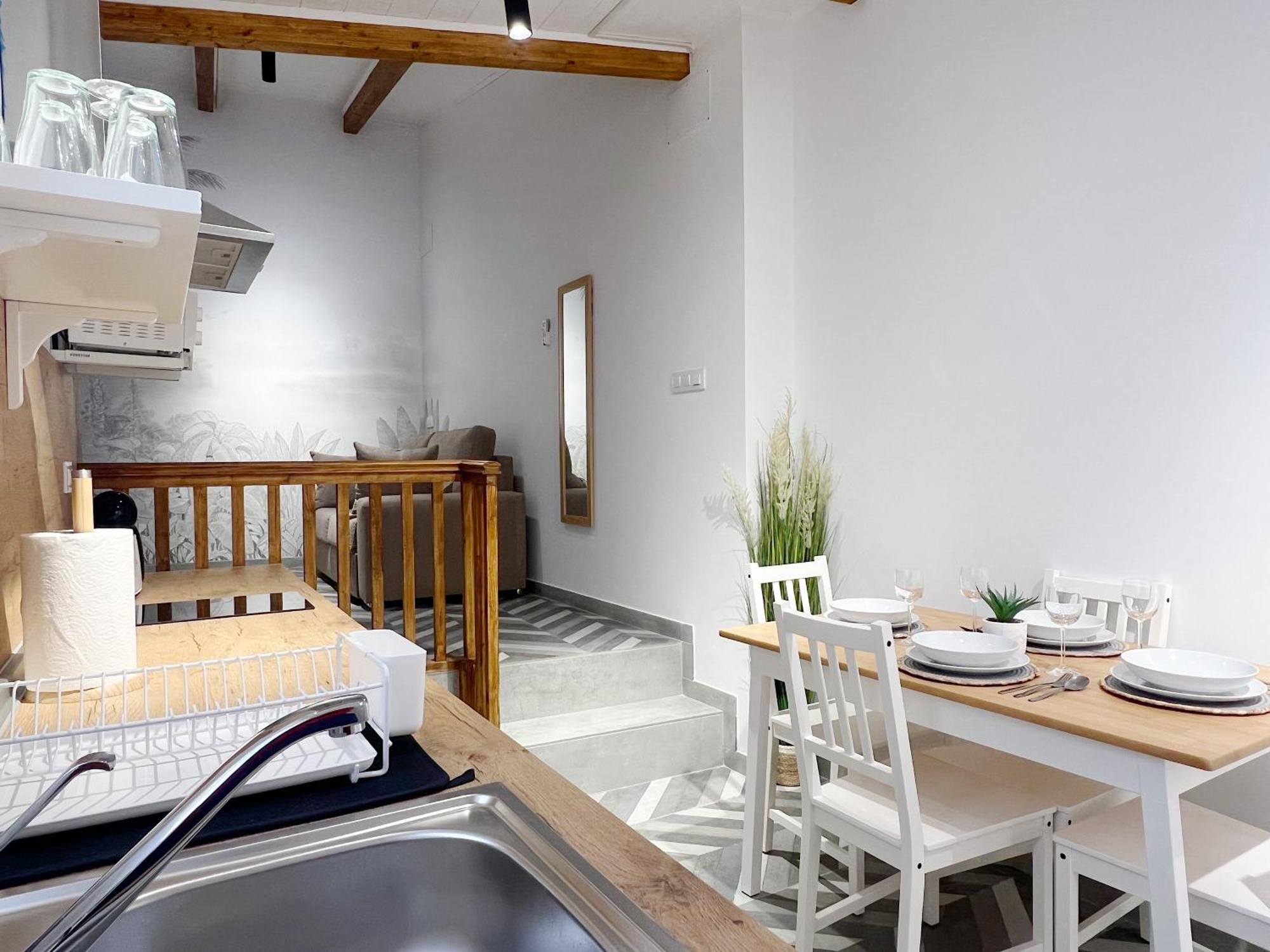 Encantador Apartamento Vigas De Madera Valencia Buitenkant foto
