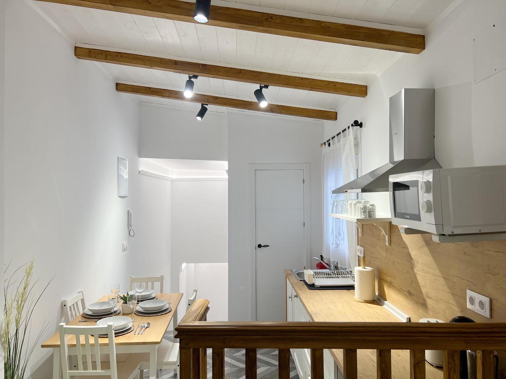 Encantador Apartamento Vigas De Madera Valencia Buitenkant foto